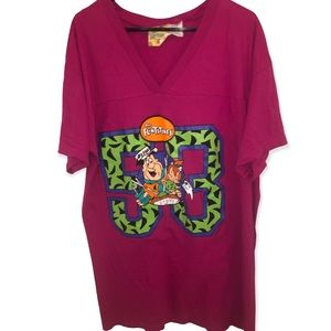 VTG flintstones night shirt